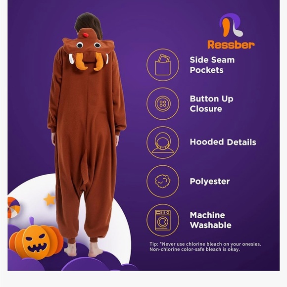 Reindeer onesie - Picture 3 of 3